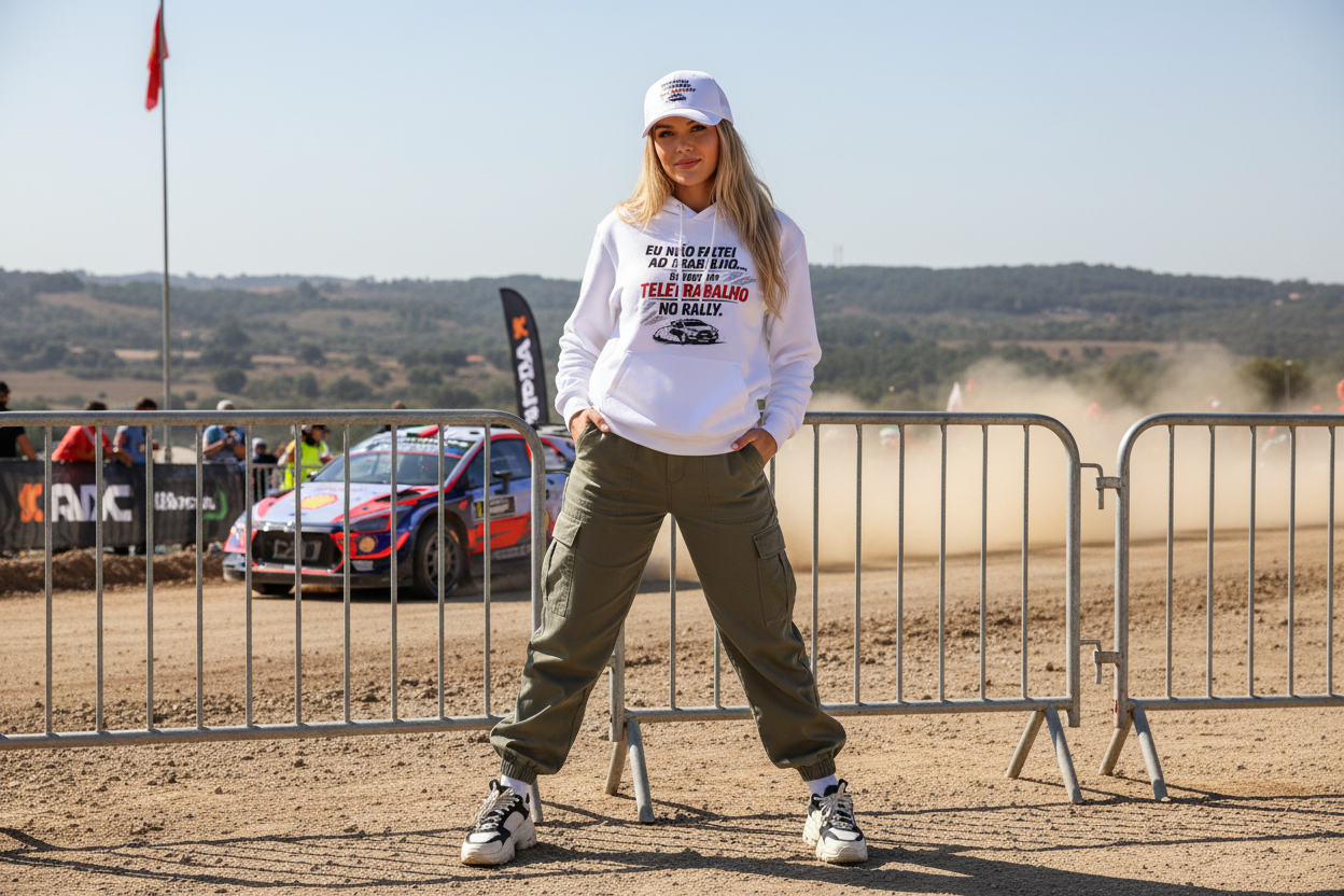 Fotografia profissional streetwear no WRC Portugal